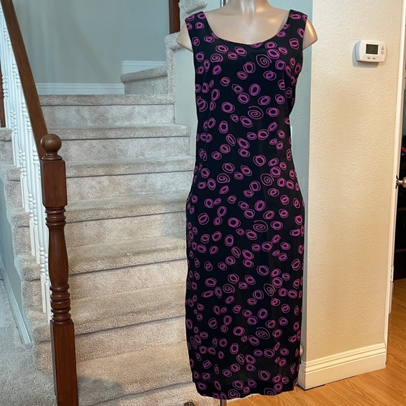 DIANE VON FURSTENBERG  Vintage womens  Long Dress size Large - Picture 2 of 15